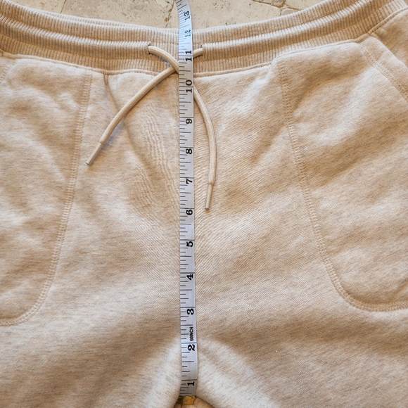 Athletic Works Womens Soft Fuzzy Lined Cream Joggers‐2XL/18 (Fit like Large) - Picture 7 of 8